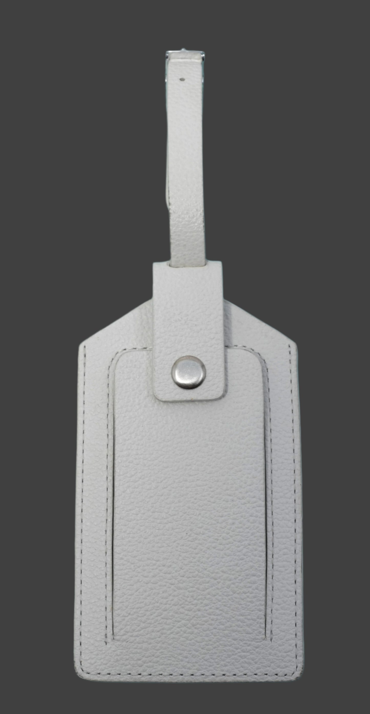 Floater Leather Luggage Tag – Minimalist Design & Rugged Texture