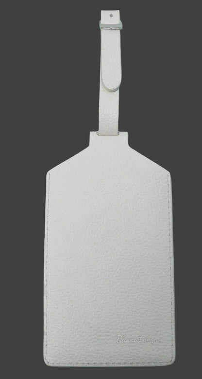 Floater Leather Luggage Tag – Minimalist Design & Rugged Texture