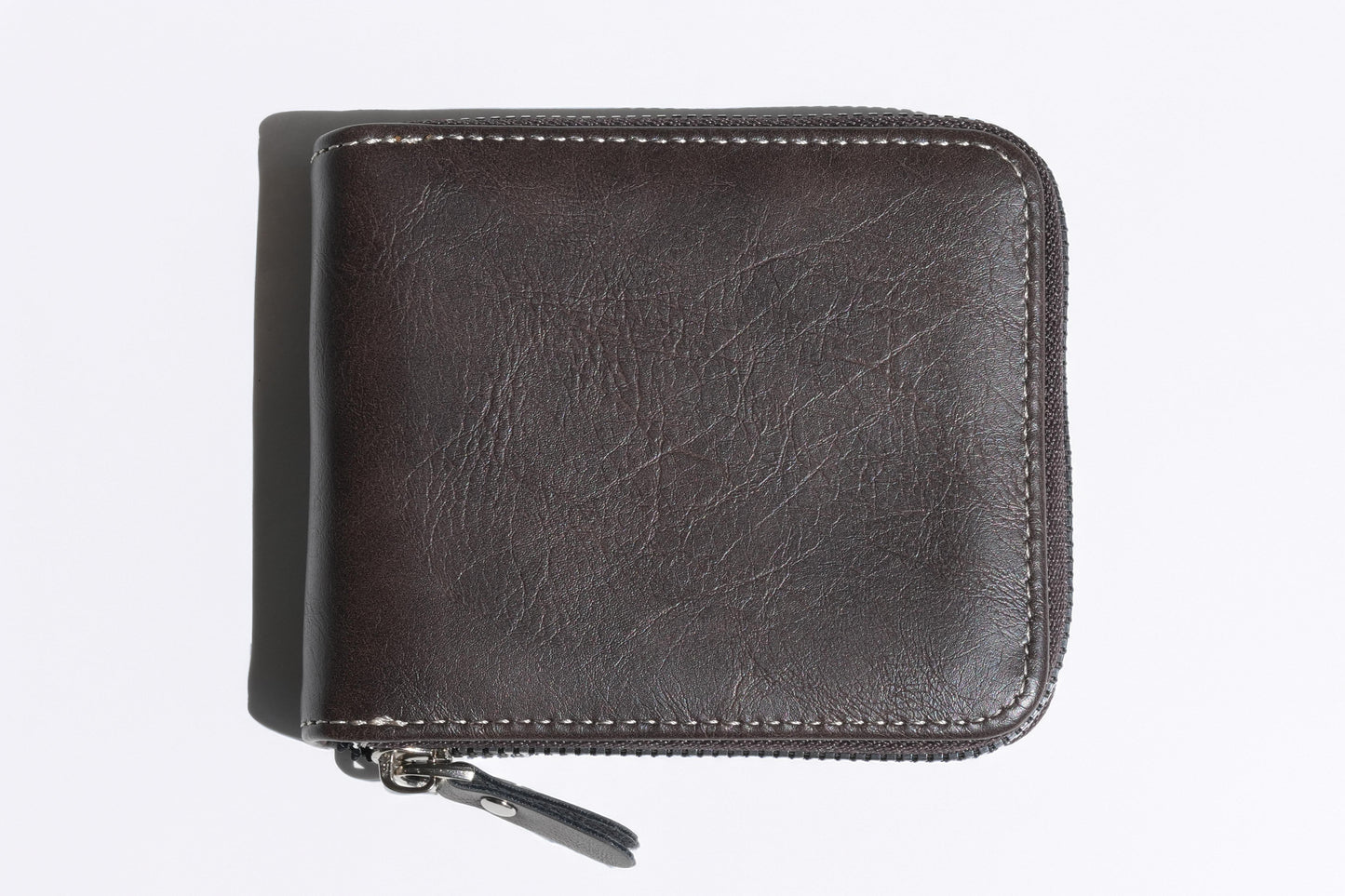Essential Zipped Wallet – Durable Style in Floater Leather