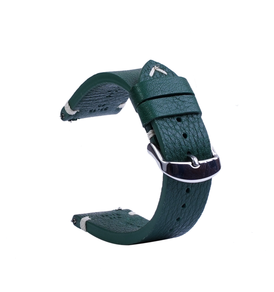 Classic Matte Green Watch Band | 22mm 20mm 18mm