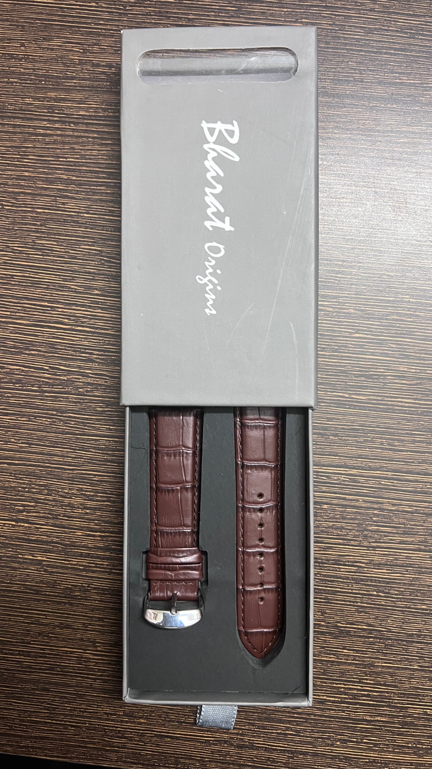 Antigua Brown Leather Watch Band | 22mm 20mm 18mm