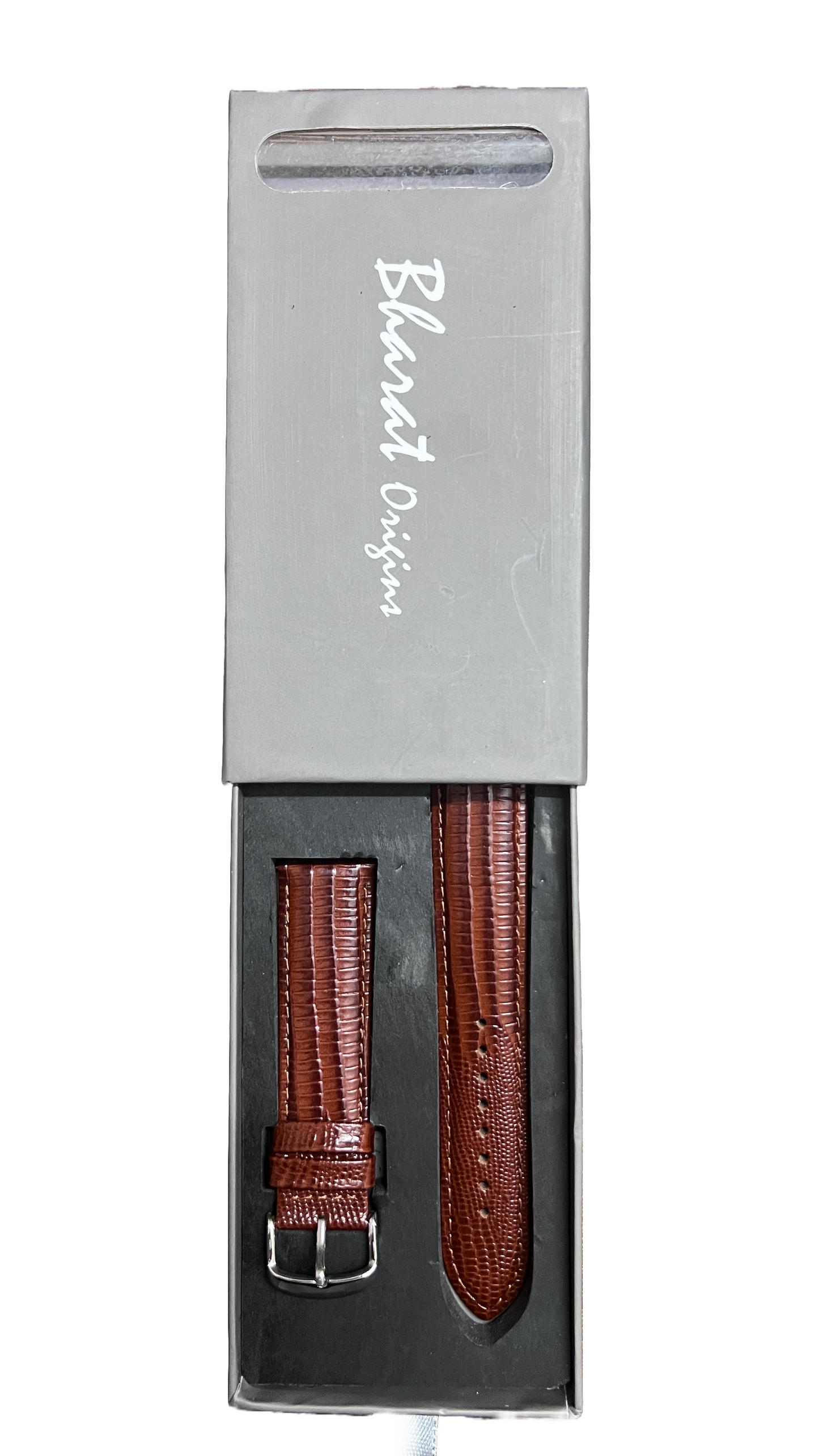 "Chestnut Brown Leather Watch Band | 22mm 20mm 18mm